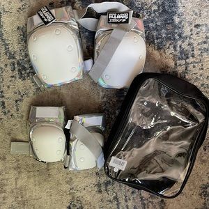Skating knee and elbow pads